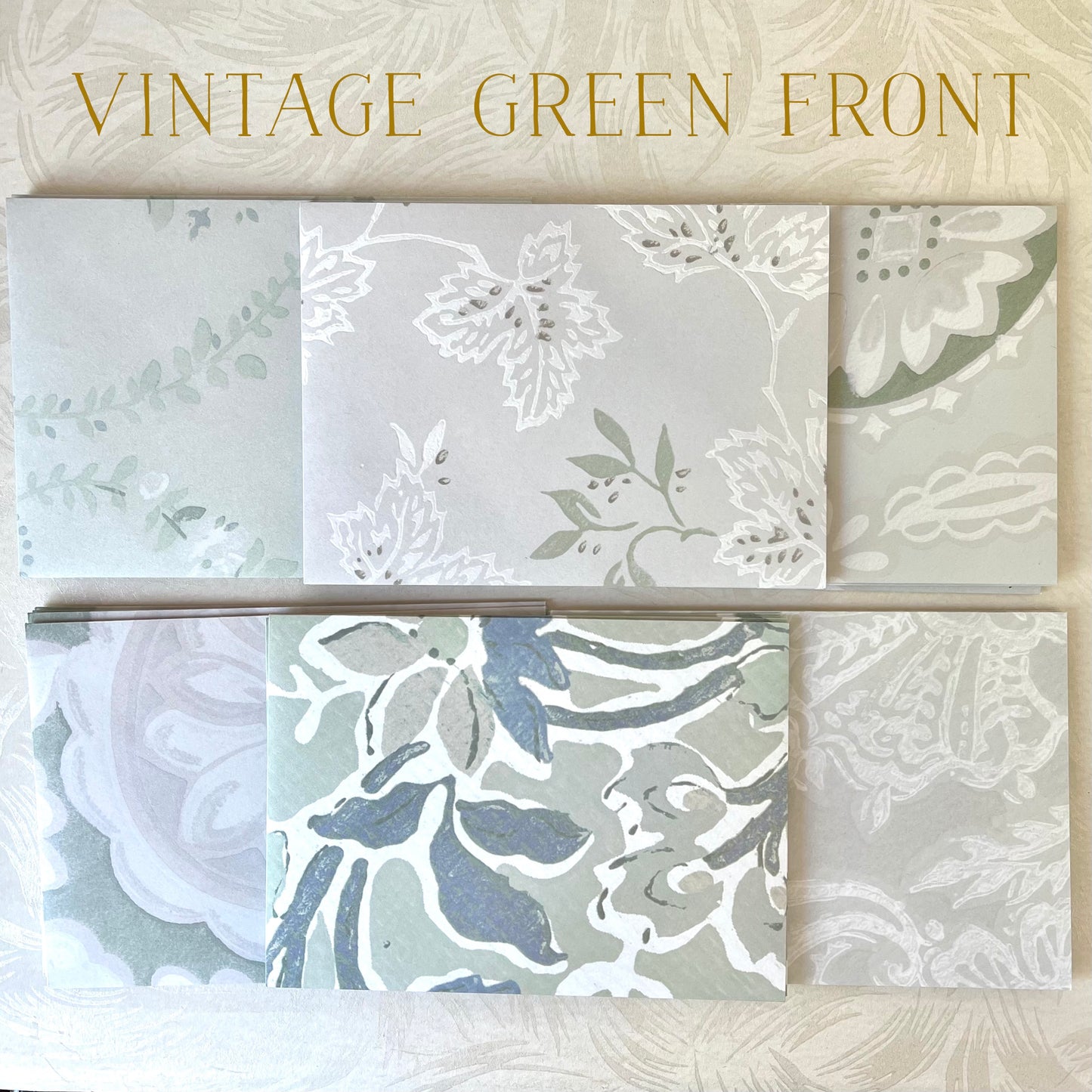 A7 Envelopes - Vintage Collection Paper Design