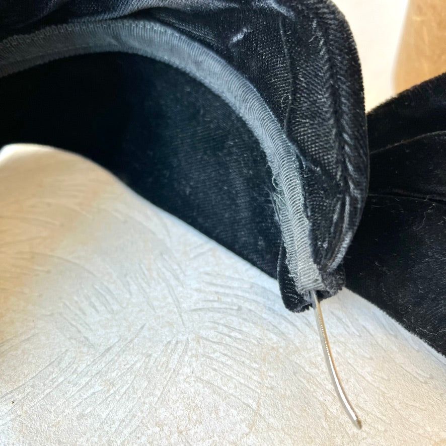 Vintage Velvet Fascinator Headband