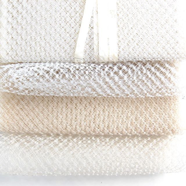 Small Square in Diamond Vintage Veiling, Birdcage Netting Many Colors