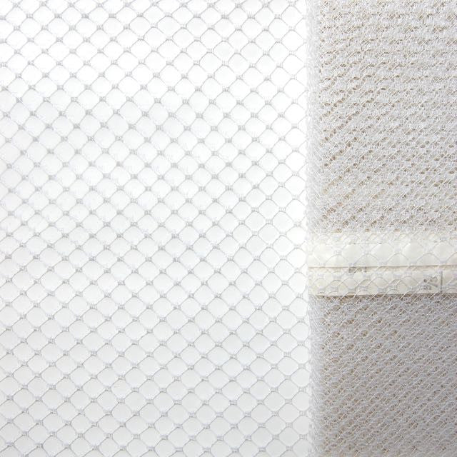 Small Square in Diamond Vintage Veiling, Birdcage Netting Many Colors