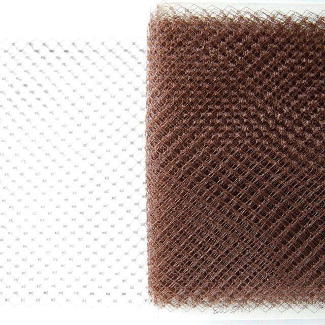 Small Square in Diamond Vintage Veiling, Birdcage Netting Many Colors