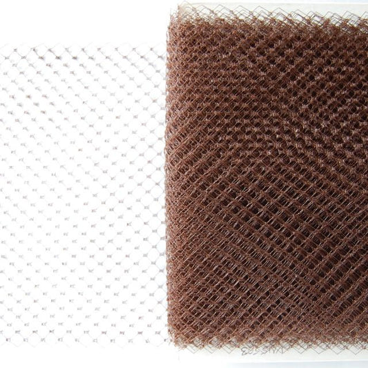 Small Square in Diamond Vintage Veiling, Birdcage Netting Many Colors