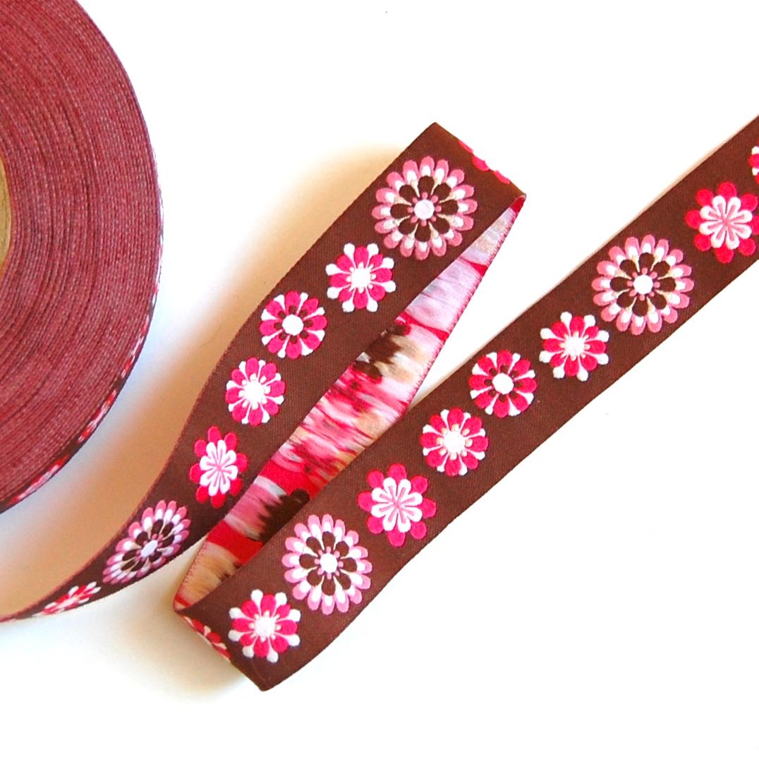 Mod Collection Woven Jacquard Ribbons - Multiple Colorways