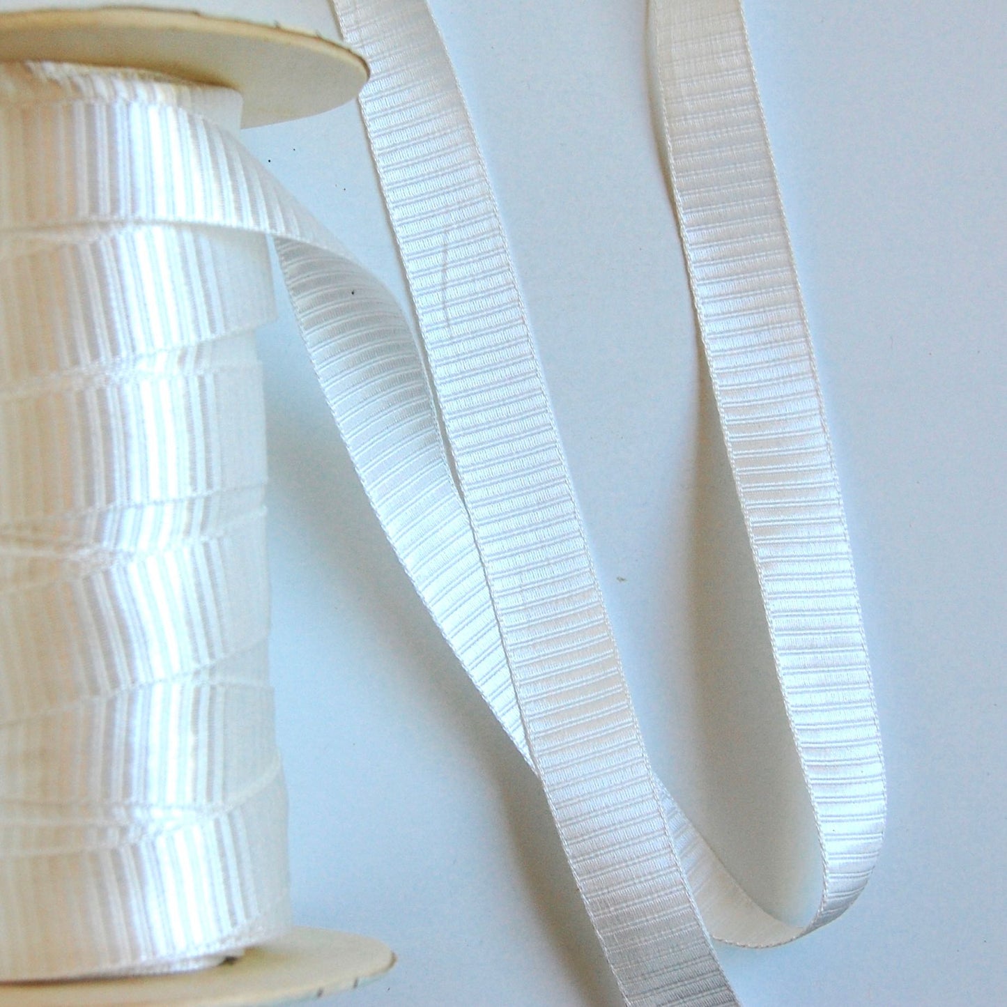 Subtle Stripes Woven Jacquard Ribbon - Multiple Colorways