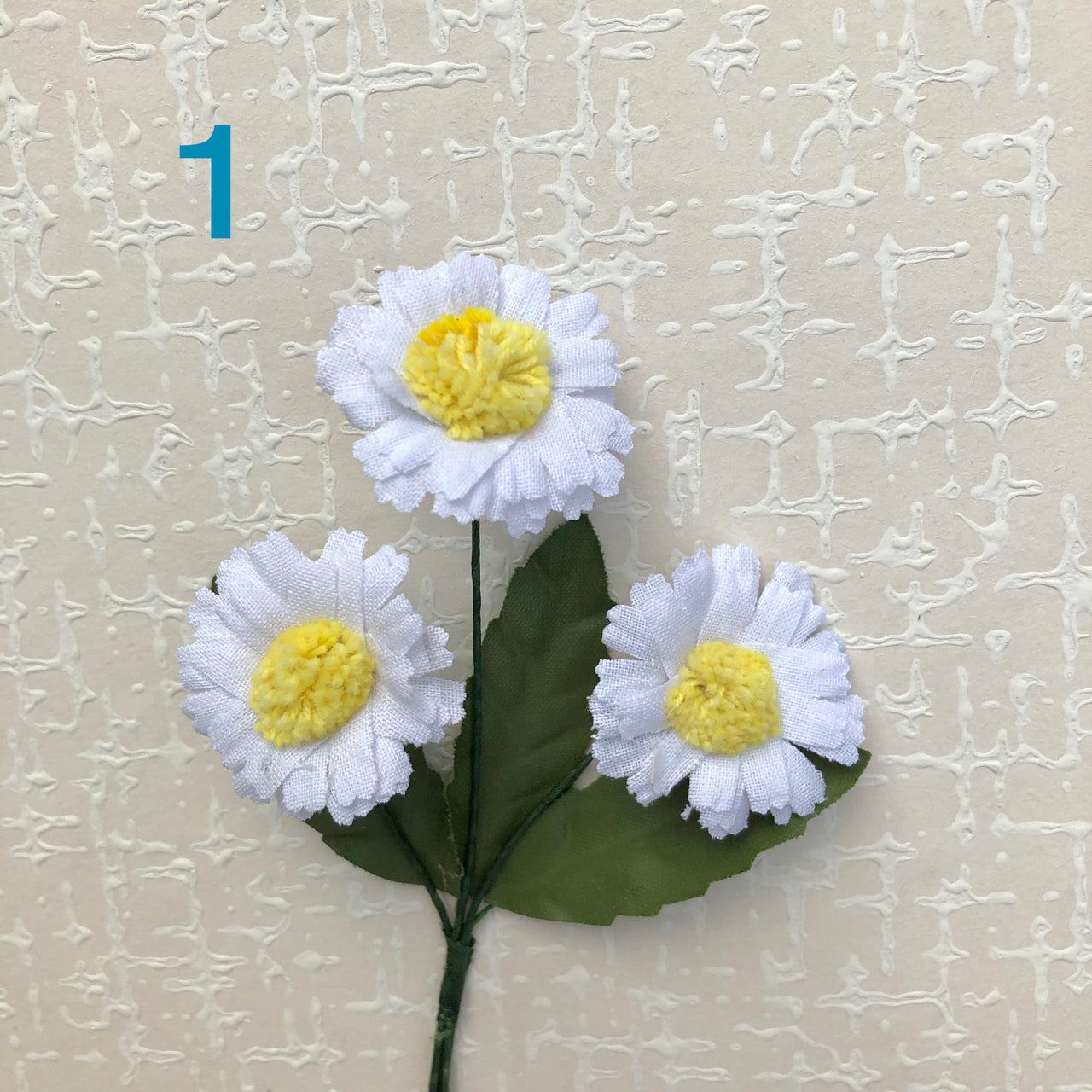 Small Daisy Millinery Flower