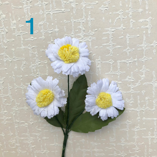 Small Daisy Millinery Flower