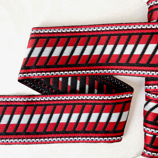 Diagonal_Line_Jacquard_Ribbon