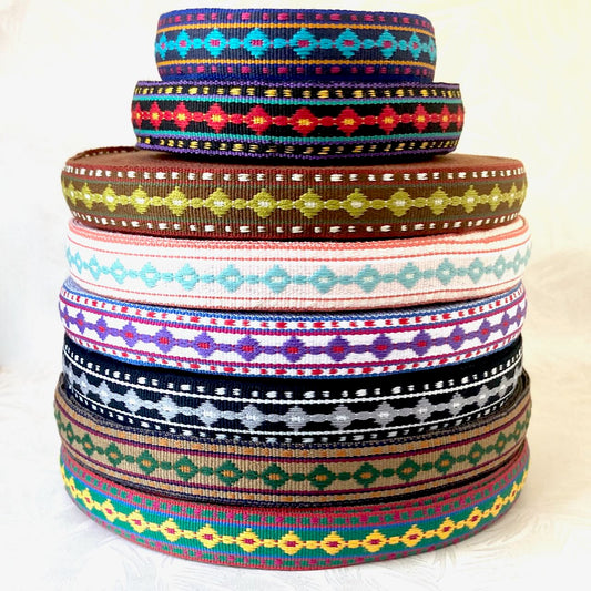 Diamond_Chain_Jacquard_Ribbon