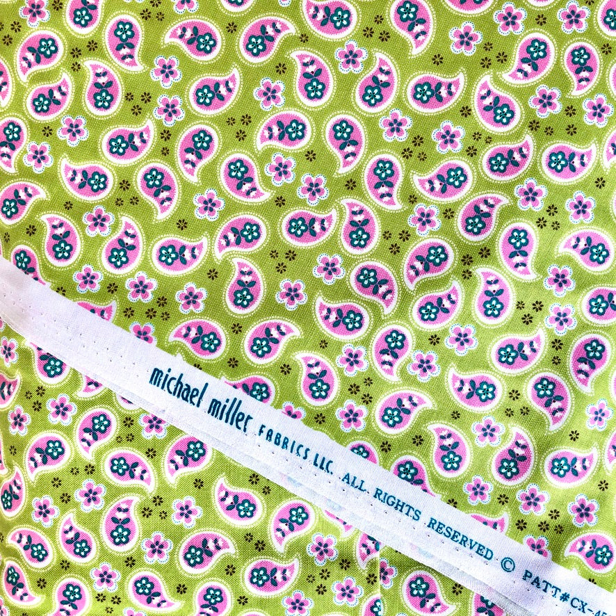 Tiny Paisley - Michael Miller - Half Yard