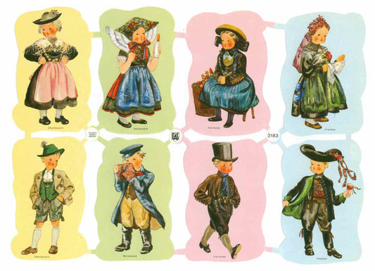 Scrapbook Pictures, Boys and Girls