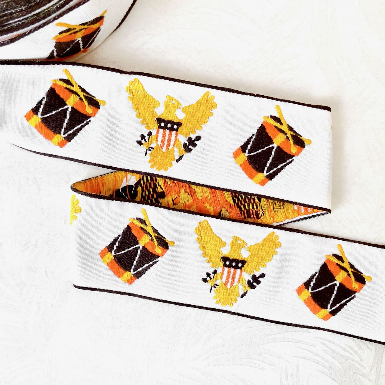 Eagle_Drum_Jacquard_Ribbon