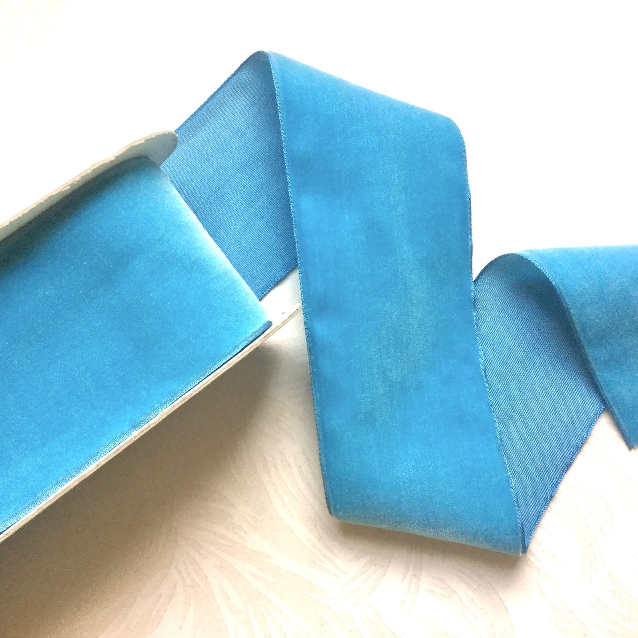 Vintage 3" French Velvet Ribbon