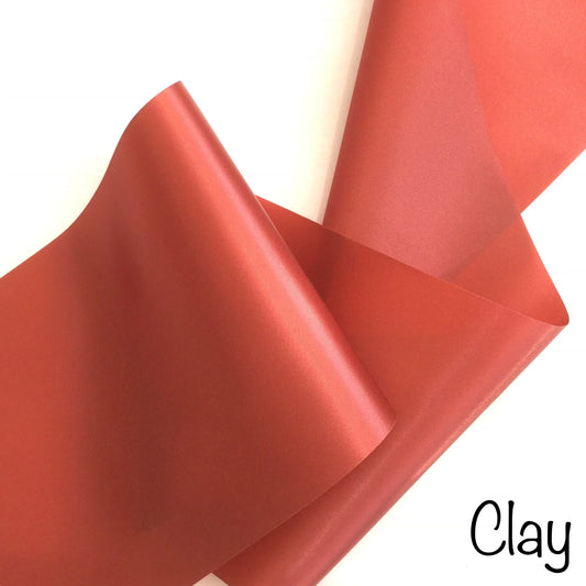 Wide Vintage Satin Ribbon by the Spool