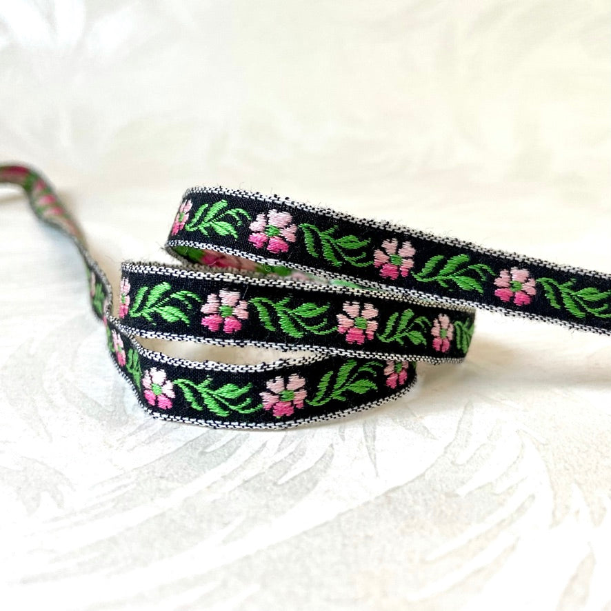 Narrow Floral Jacquard - Multiple Colorways