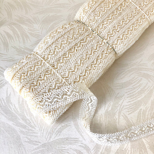 Ivory Horsehair Braid