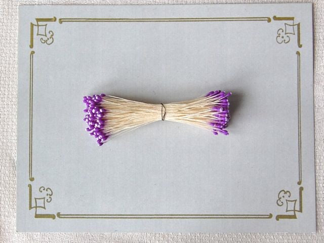 Two Color Vintage Flower Stamens