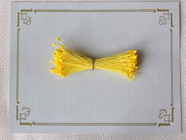 Flat Tipped Vintage Flower Stamens
