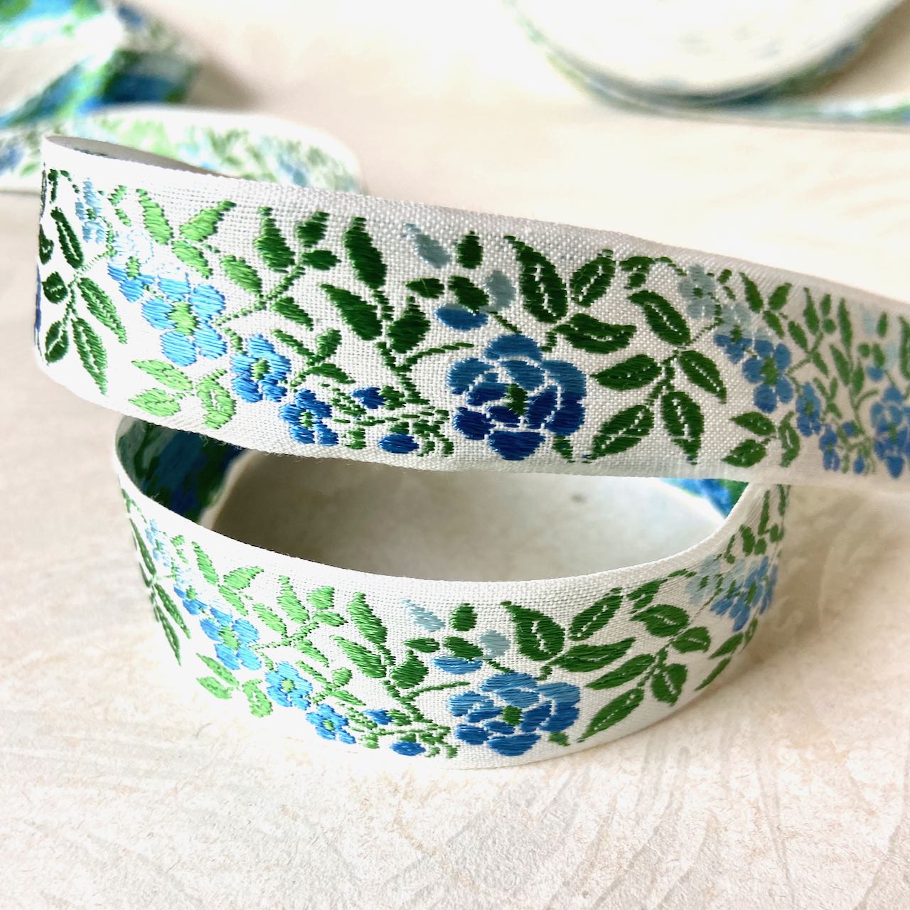 Floral_Jacquard_Ribbon_Blue