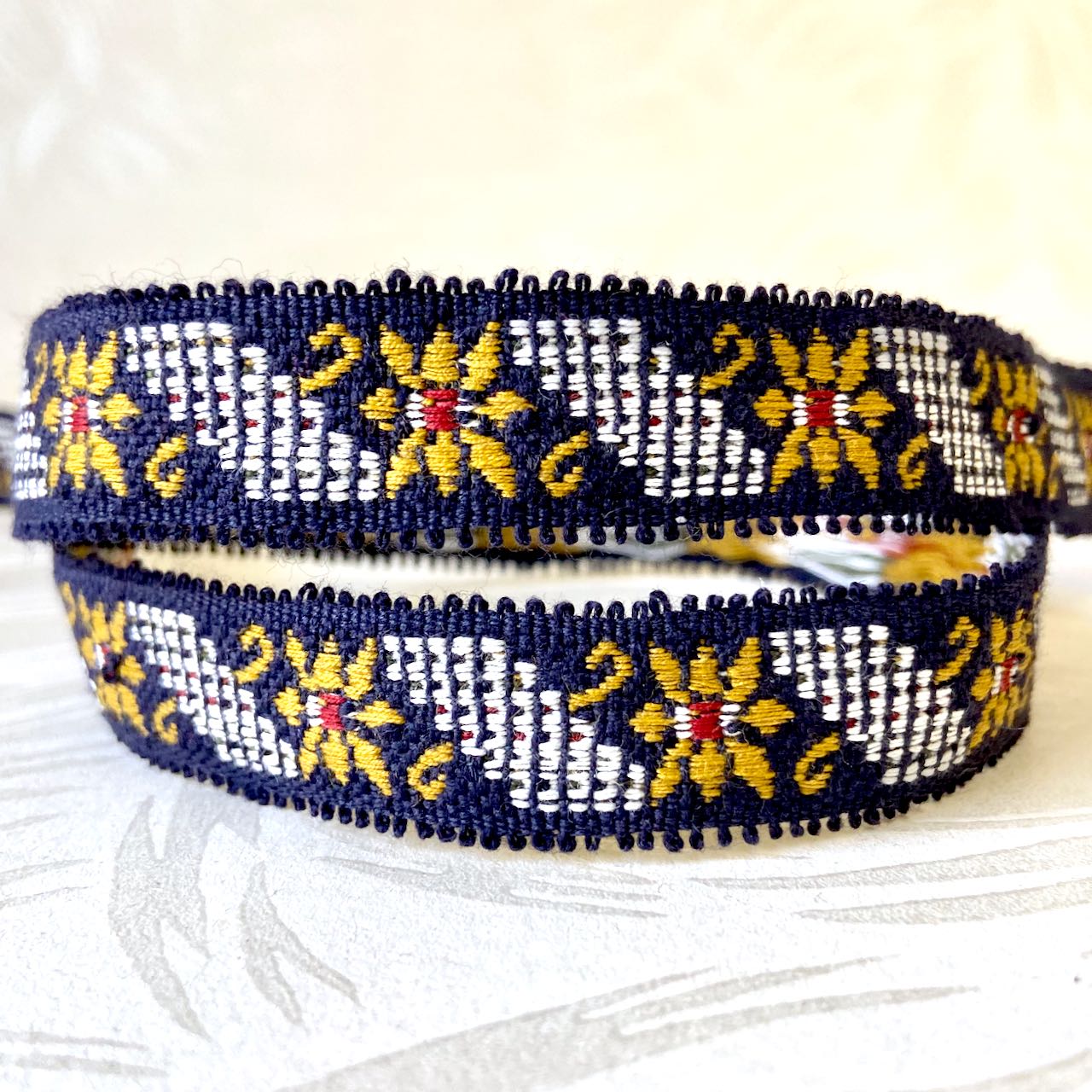 Floral_Jacquard_Ribbon_Navy