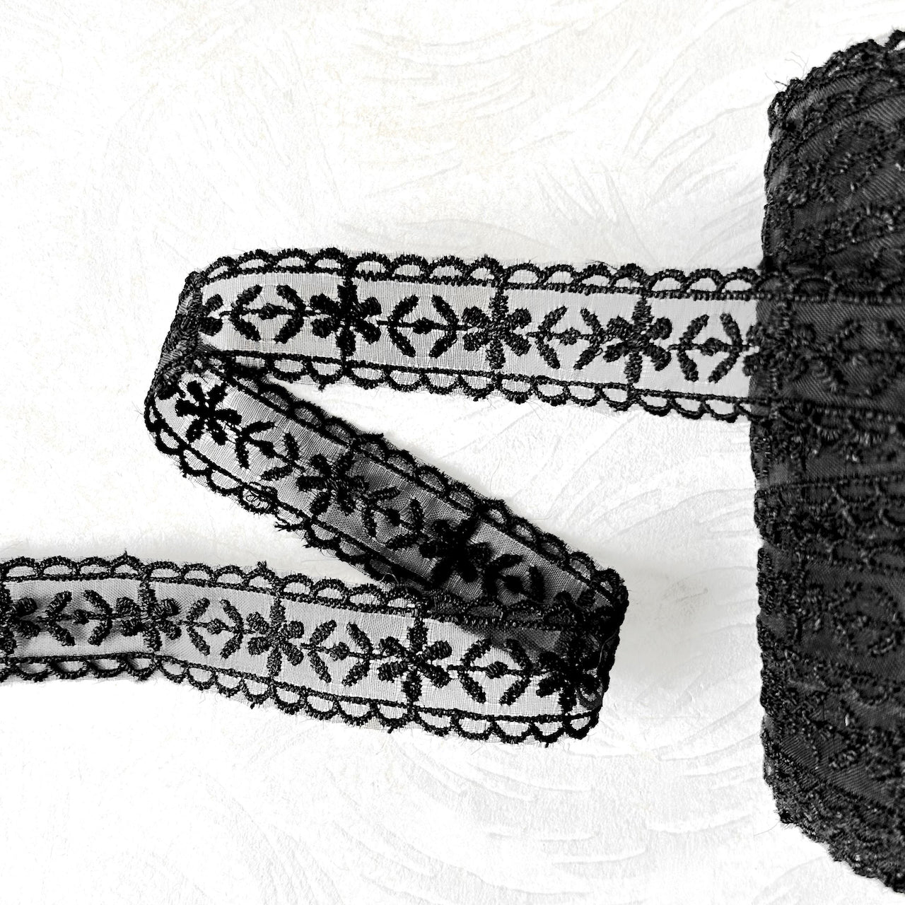 Floral_Nylon_Eyelet_Lace