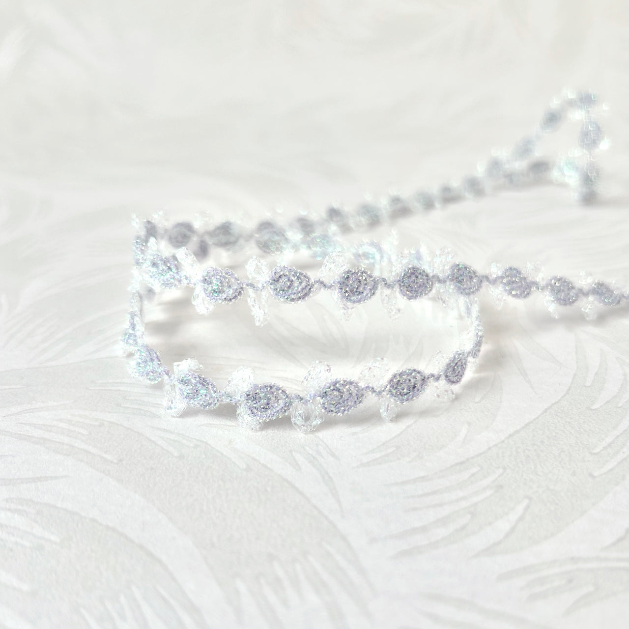 Flower & Loop Sparkle Rococo Braid - Multiple Colorways