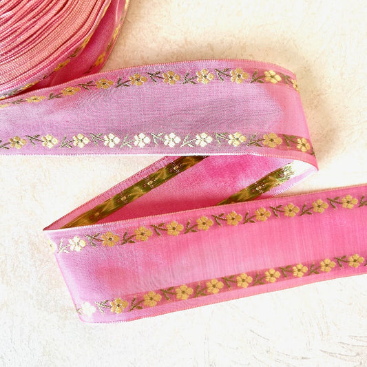 Floral_Silk_Taffeta_Jacquard_Ribbon