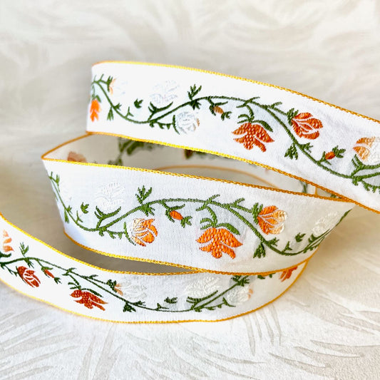 Floral_Taffeta_Jacquard_Ribbon