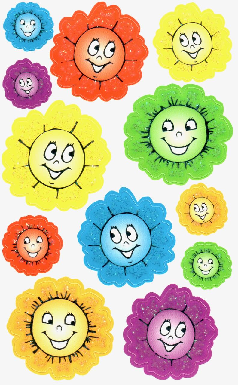 Flower_Face_Stickers