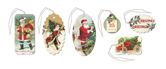Christmas Santa - Gift Tags