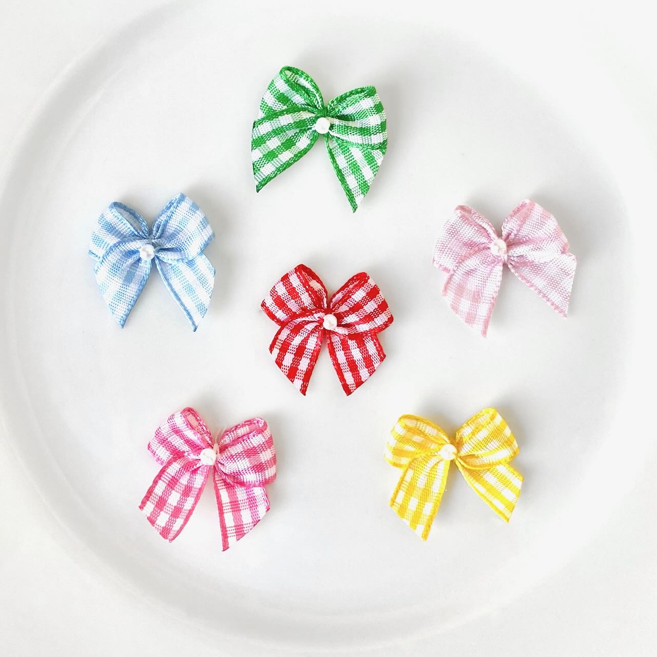 Gingham_Check_Bows
