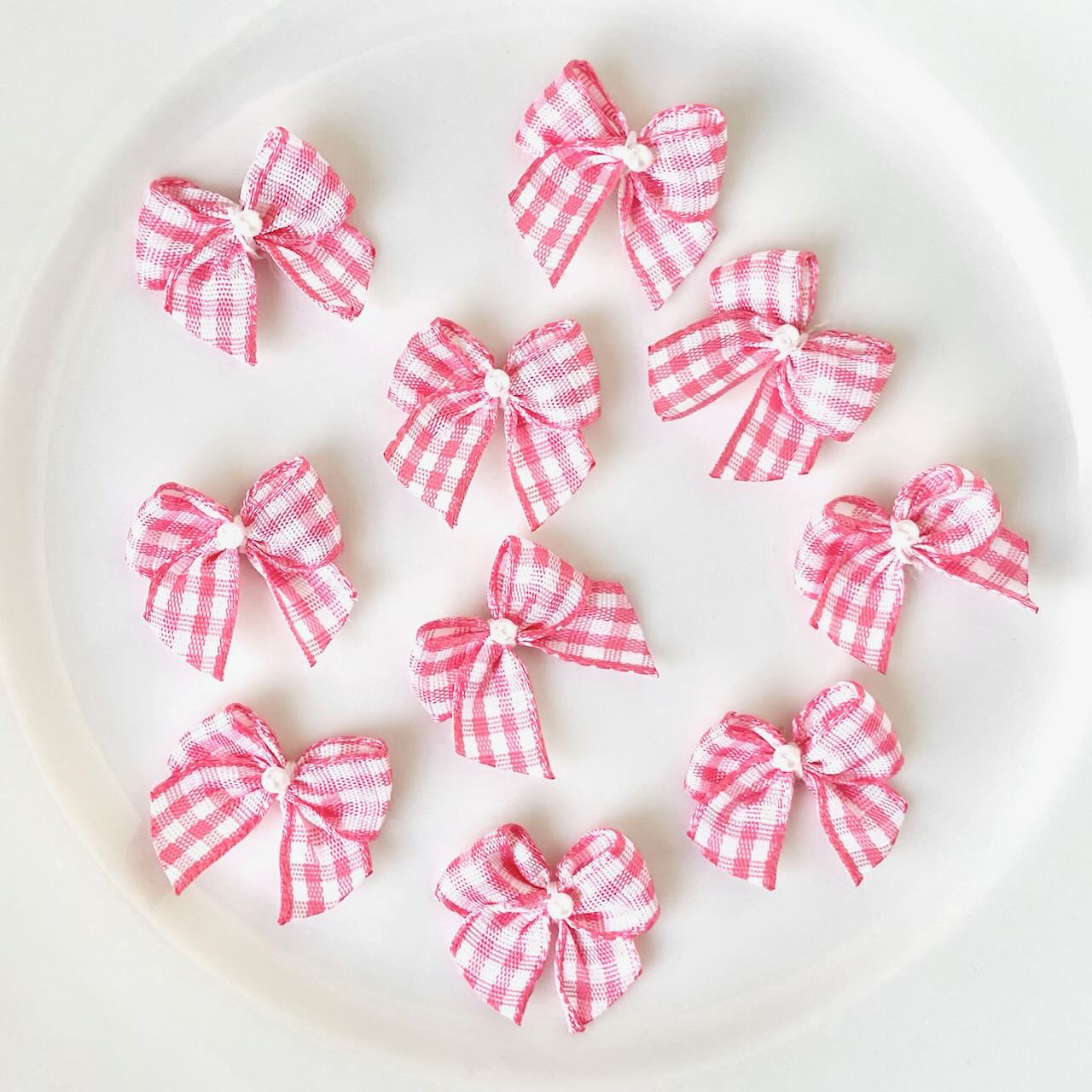 Gingham_Check_Bows