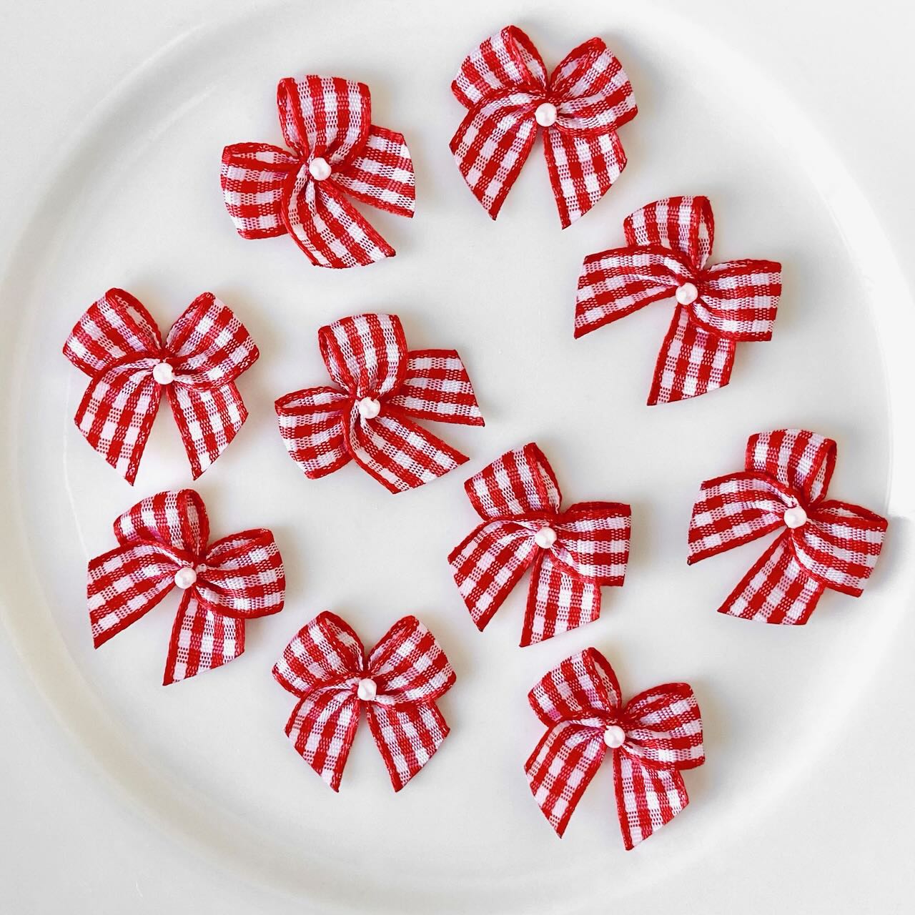 Gingham_Check_Bows