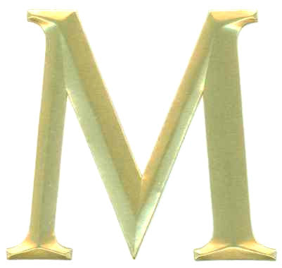 Gold_Dresden_Letter_M