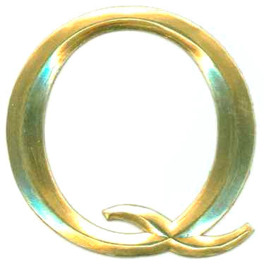 Gold_Dresden_Letter_Q