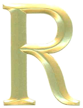 Gold_Dresden_Letter_R