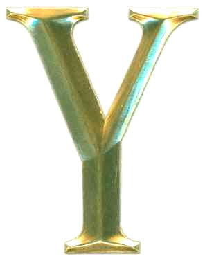 Gold_Dresden_Letter_Y