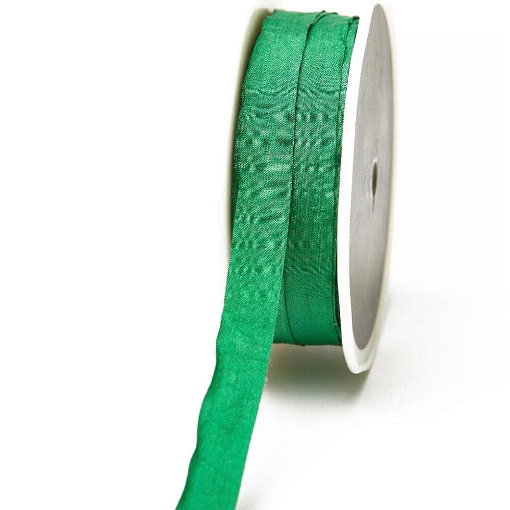 Green_Faux_Silk_Ribbon