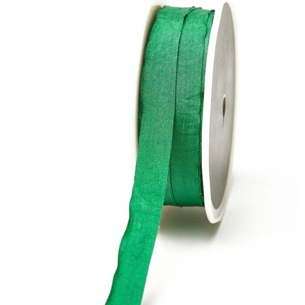     Green_Faux_Silk_Ribbon