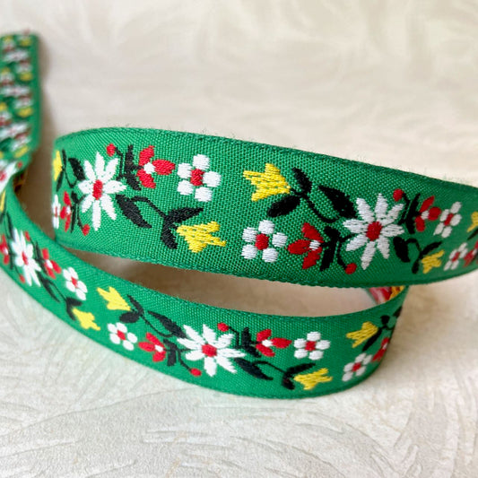 Green_Floral_Jacquard_Ribbon