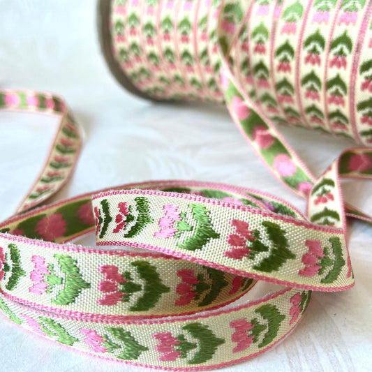 Narrow Tulips Jacquard - Multiple Colorways