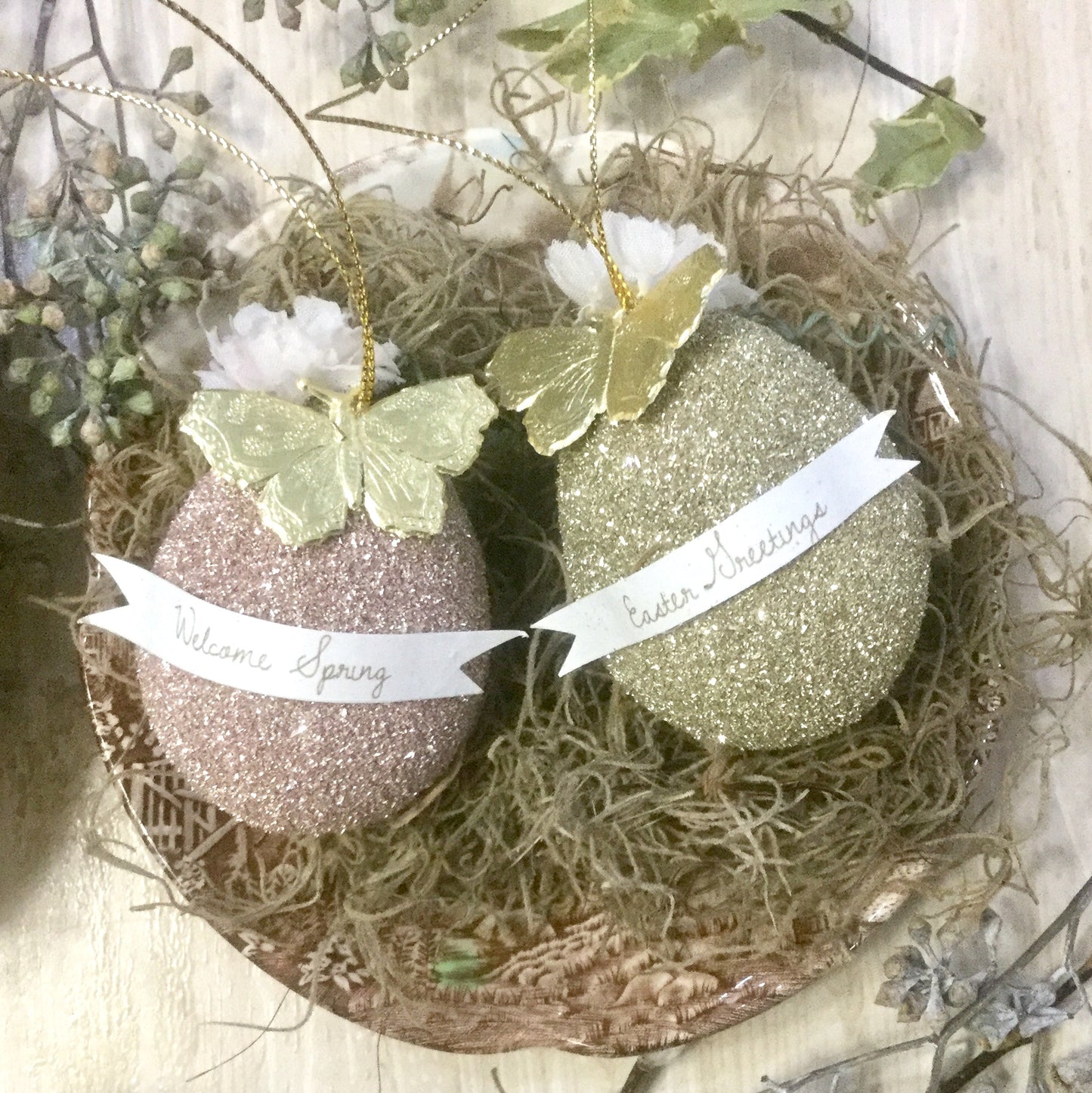 Spring Glitter Eggs Kit