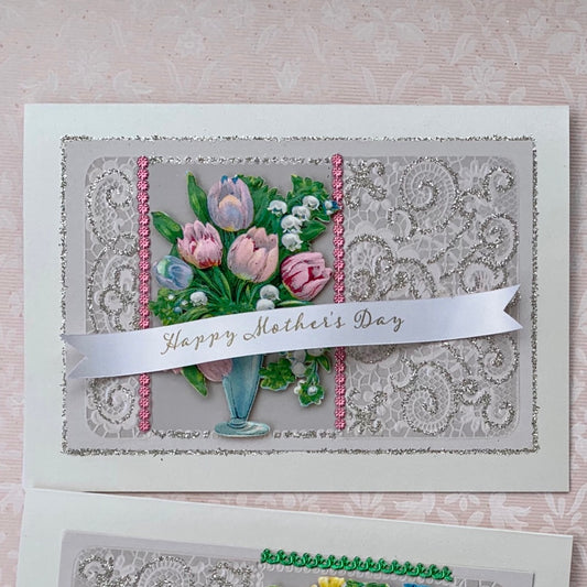 Vase of Flowers Card Kit