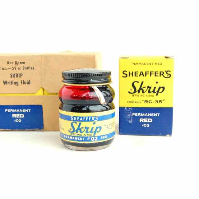 Skrip Writing Fluid - Vintage New Old Stock