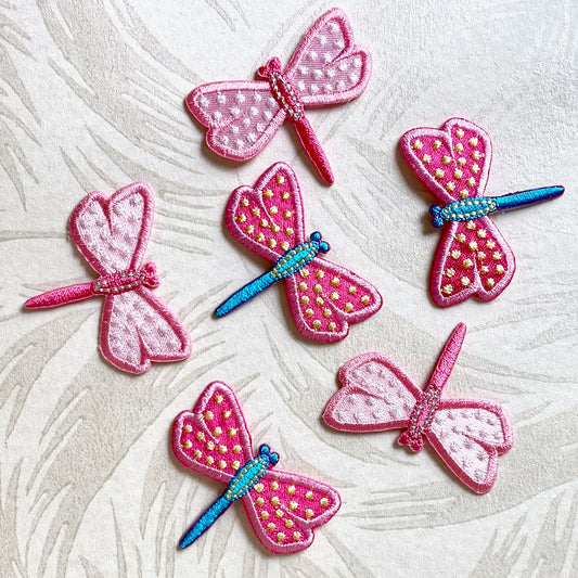 Iron_on_Dragonfly_Patches_Pink