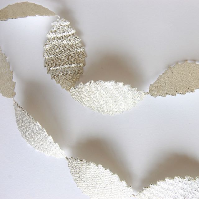 Row of Leaves Ribbon Trim - Multiple Colorways