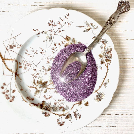 Lilac Glass Glitter