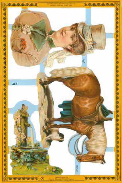 Woman and a horse