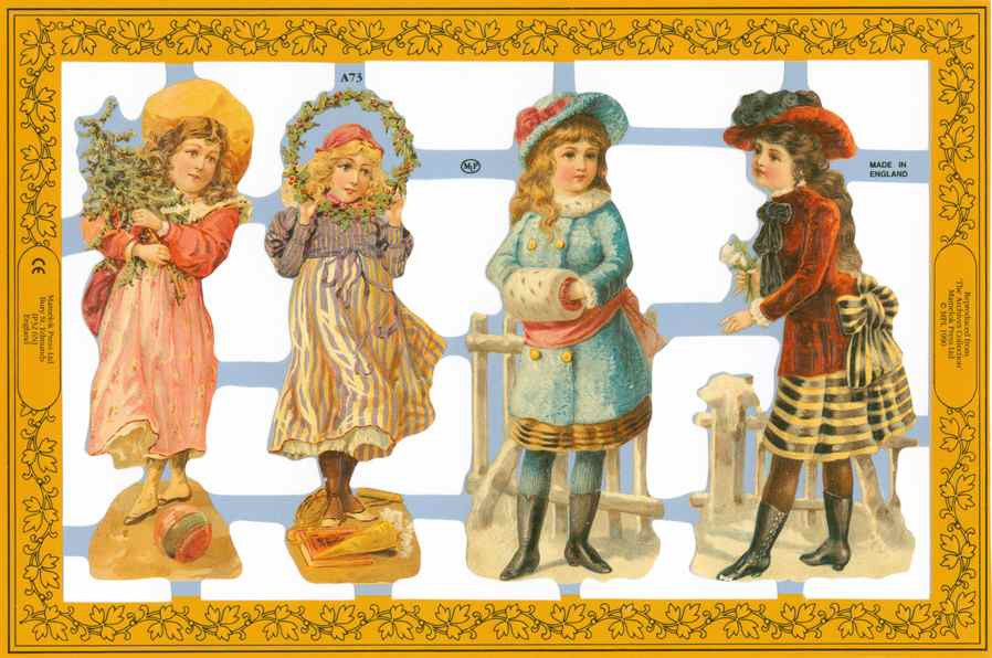 Young Girls in Dresses