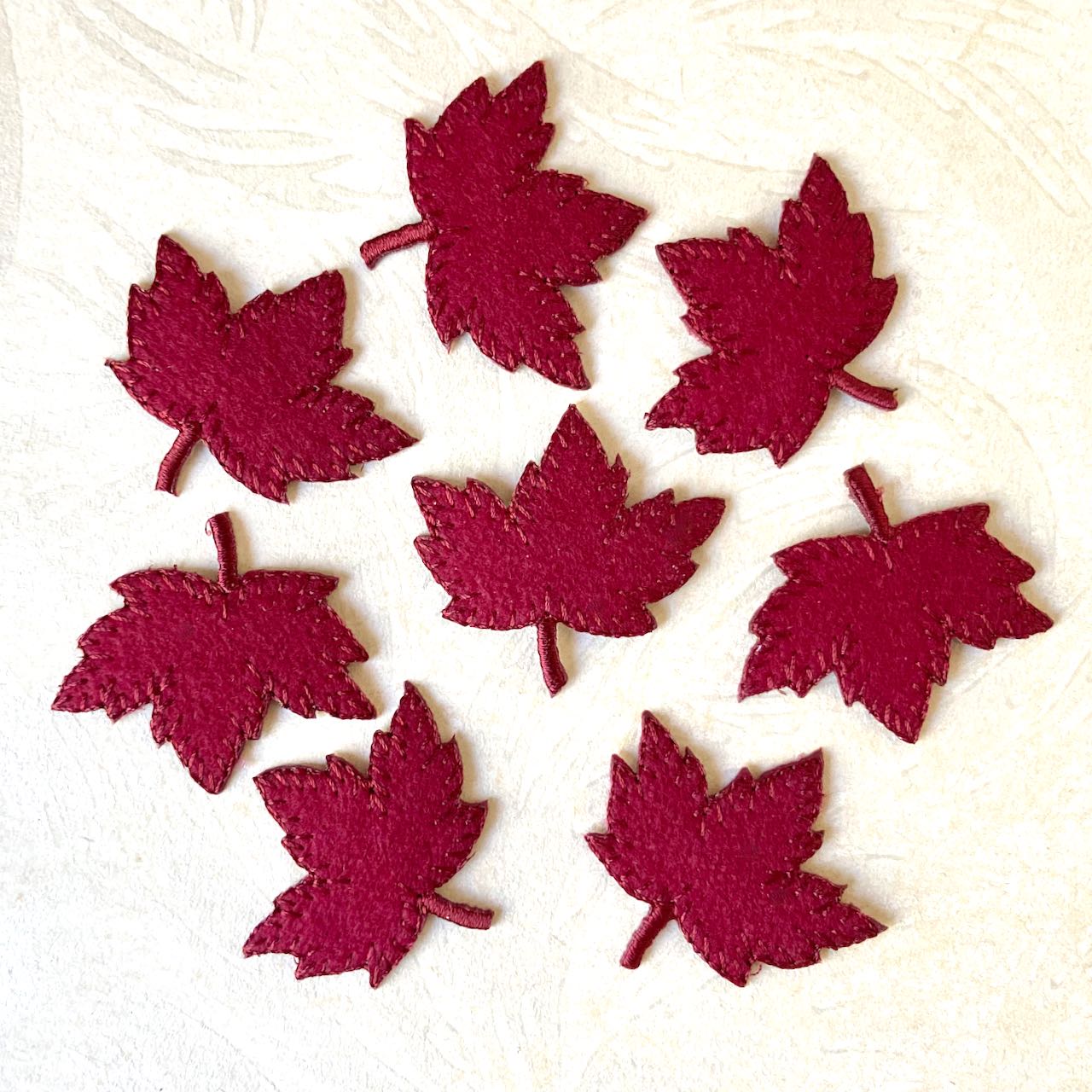 Maple_Leaf_Patch_Dark_Red