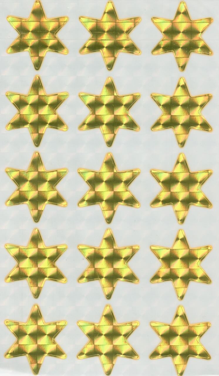 Metallic _Gold_Star_Stickers